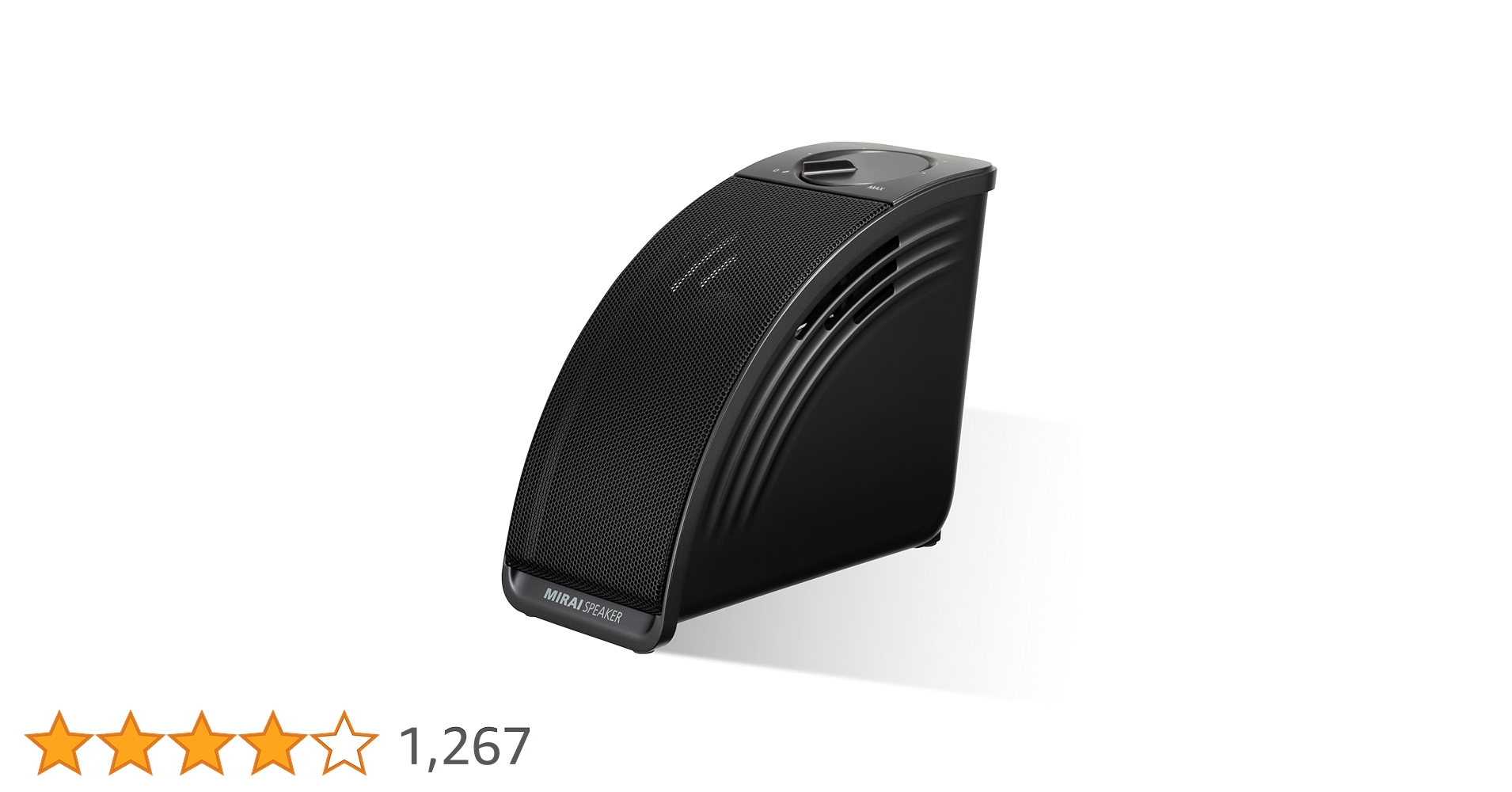 MIRAI スピーカー  Amazon.co.jp: 【公式】ミライスピーカー ミニ テレビの音量上げ